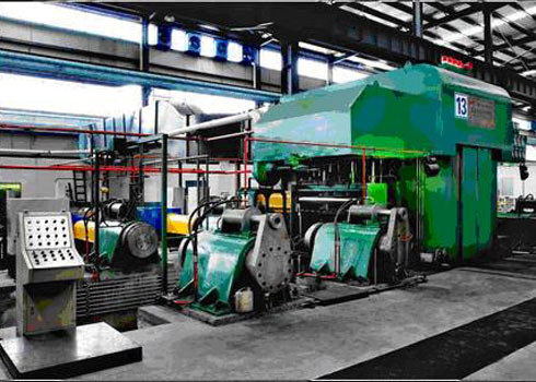 Aluminum foil rolling mill