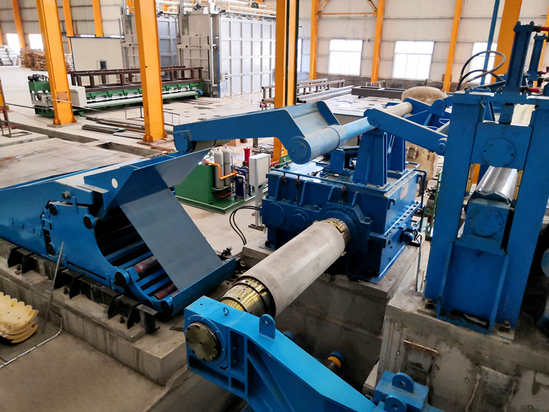 Aluminum coil Edge trimming of rewinding machine