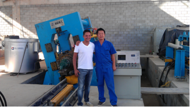 Aluminum casting rolling mill